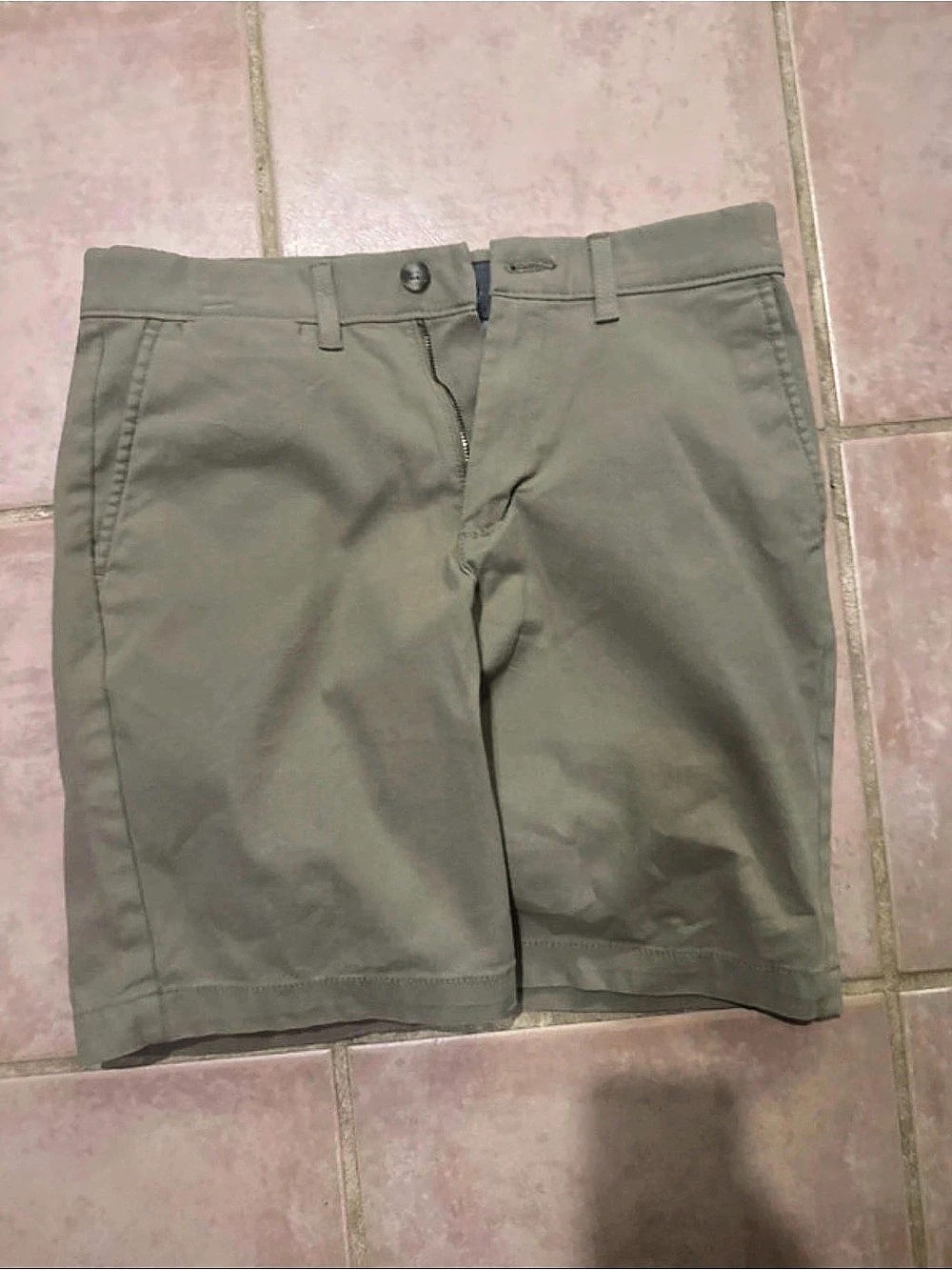 Sonoma Flexwear Flat-Front Shorts Flat-Front Shorts Green Waist 30 NWT